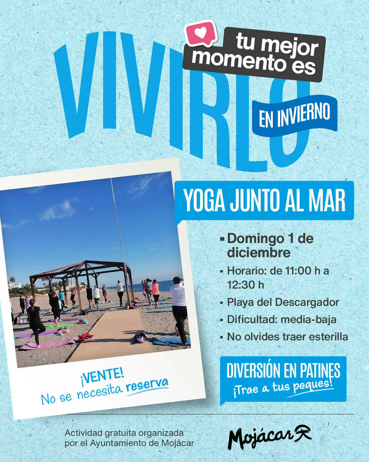 Yoga junto al mar